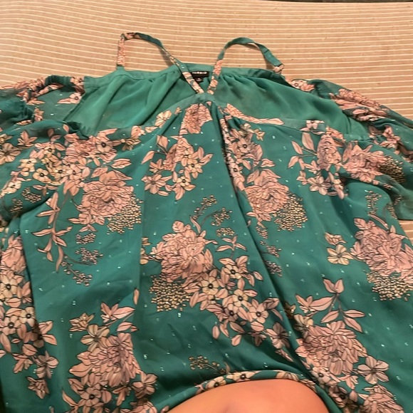 Torrid Cold Shoulder Halter Top - Picture 2 of 2